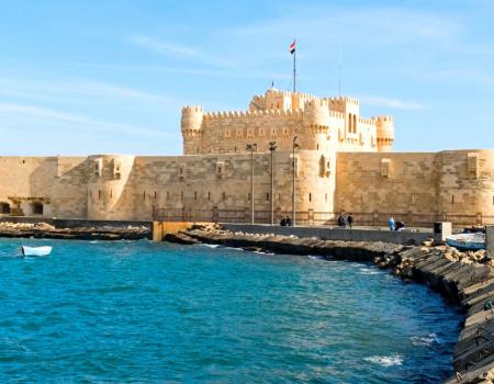 Citadel of Qaitbay in Alexandria on an Egypt tour extension
